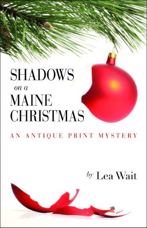 [Antique Print 07] • Shadows on a Maine Christmas